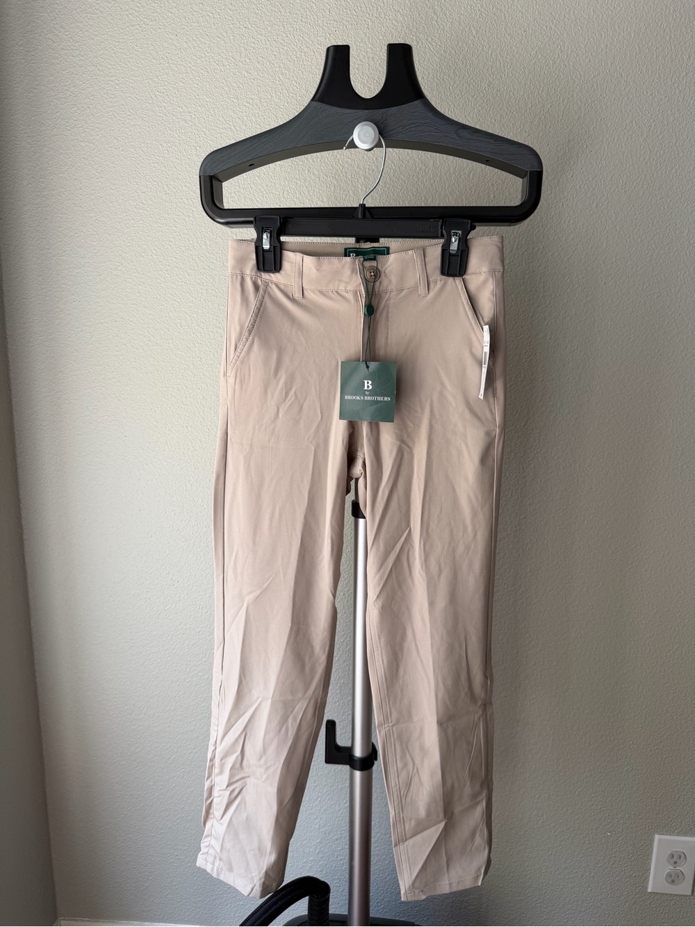 B By Brook Brothers Beige Boys Dress Pants 10Y